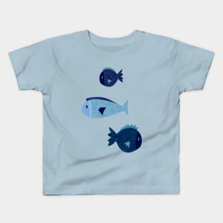 Cute Fish Art Kids T-Shirt